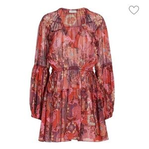 ALC Elise Floral Mini‎ Dress Size 4 NWT